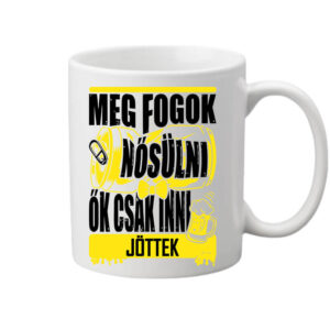 Megnősülök legénybúcsú – Bögre