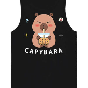 Capybara kávé – Férfi ujjatlan póló