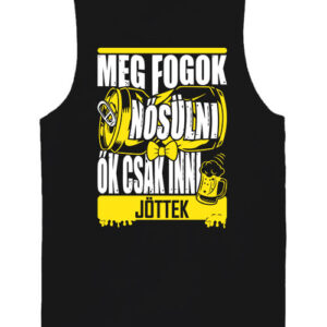 Megnősülök legénybúcsú – Férfi ujjatlan póló