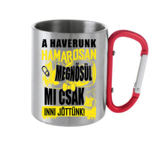 A haverunk megnősül legénybúcsú – Karabineres bögre