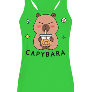 Capybara kávé – Női ujjatlan póló