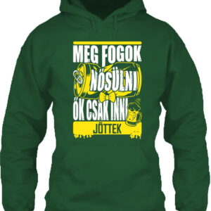 Megnősülök legénybúcsú – Unisex kapucnis pulóver