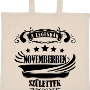 A legendák novemberben születtek – hosszú vagy rövid fülű vászontáska