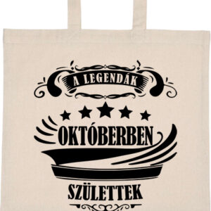 A legendák októberben születtek – hosszú vagy rövid fülű vászontáska