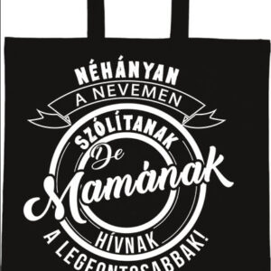 A legfontosabbak mamának hívnak – hosszú vagy rövid fülű vászontáska