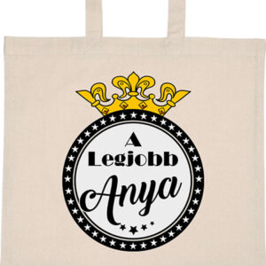A legjobb anya – hosszú vagy rövid fülű vászontáska