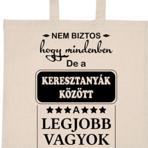 Keresztanya 1 – hosszú vagy rövid fülű vászontáska
