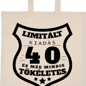 Limitált kiadás 40 – hosszú vagy rövid fülű vászontáska