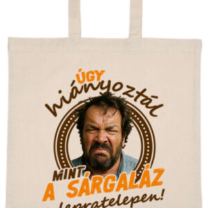 Úgy hiányoztál Bud Spencer – hosszú vagy rövid fülű vászontáska