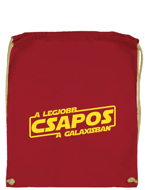 Tornazsák A legjobb csapos a galaxisban piros