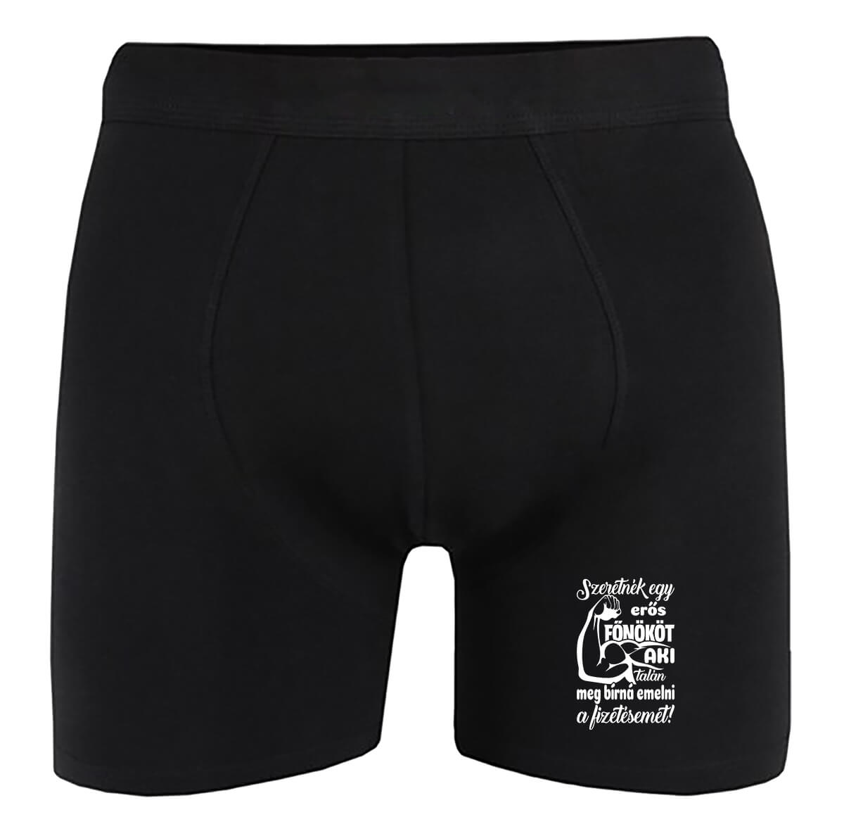 Boxer Erős főnök fizetésemeléssel fekete