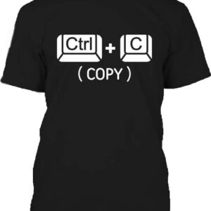 Ctrl + C póló – Férfi póló