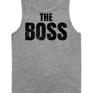 The boss főnök – Férfi ujjatlan póló
