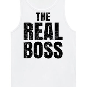 The real boss igazi főnök – Férfi ujjatlan póló