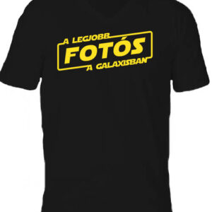 A legjobb fotós a galaxisban – Férfi V nyakú póló