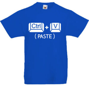 Ctrl + V póló baby body- Gyerek póló