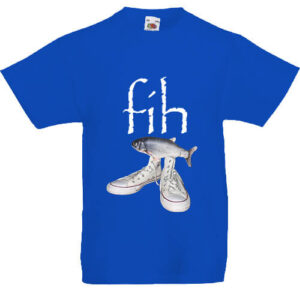 Fih Shoes Fish halas mém- Gyerek póló