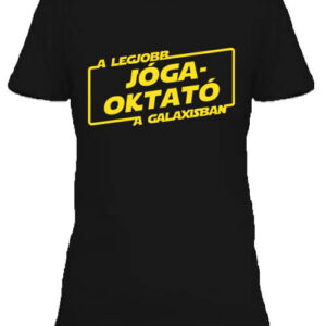 A legjobb jóga oktató a galaxisban – Női póló