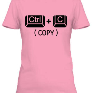 Ctrl + C póló – Női póló