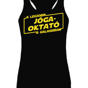 A legjobb jóga oktató a galaxisban – Női ujjatlan póló