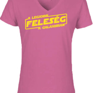 A legjobb feleség a galaxisban – Női V nyakú póló