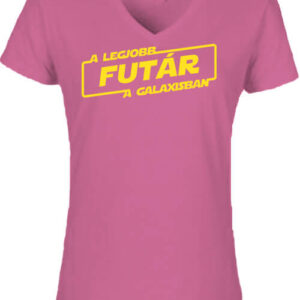 A legjobb futár a galaxisban – Női V nyakú póló