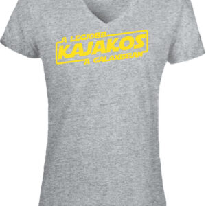 A legjobb kajakos a galaxisban – Női V nyakú póló