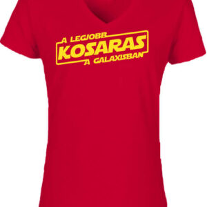 A legjobb kosaras a galaxisban – Női V nyakú póló