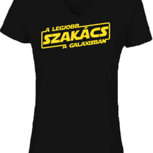 A legjobb szakács a galaxisban – Női V nyakú póló