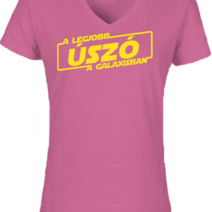 A legjobb úszó a galaxisban – Női V nyakú póló