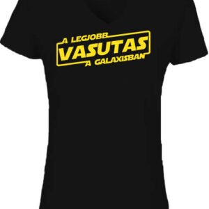 A legjobb vasutas a galaxisban – Női V nyakú póló