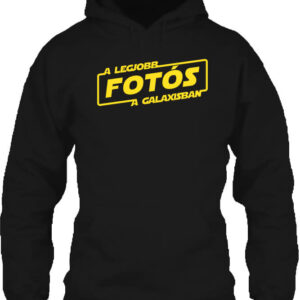 A legjobb fotós a galaxisban – Unisex kapucnis pulóver