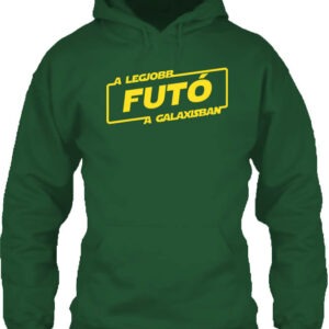 A legjobb futó a galaxisban – Unisex kapucnis pulóver