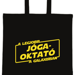 A legjobb jóga oktató a galaxisban – hosszú vagy rövid fülű vászontáska