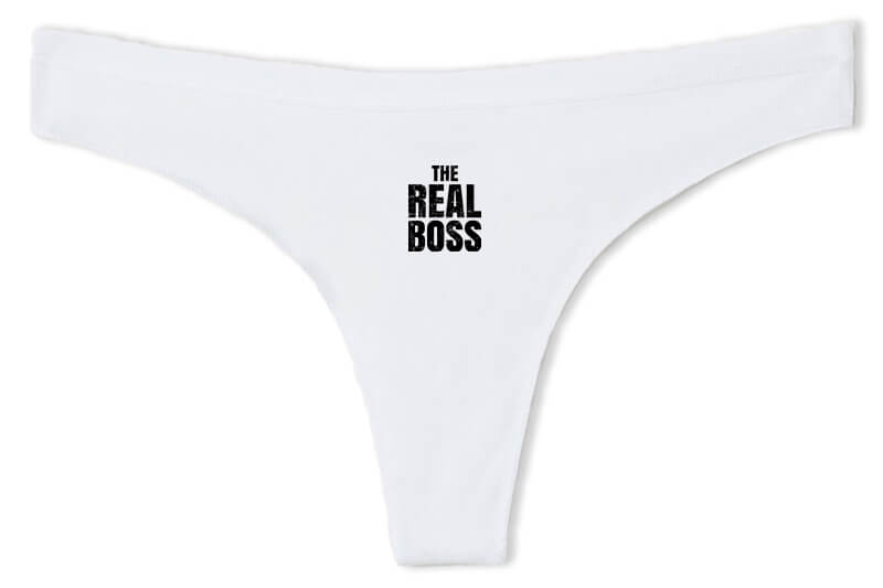 Tanga The real boss igazi főnök fehér