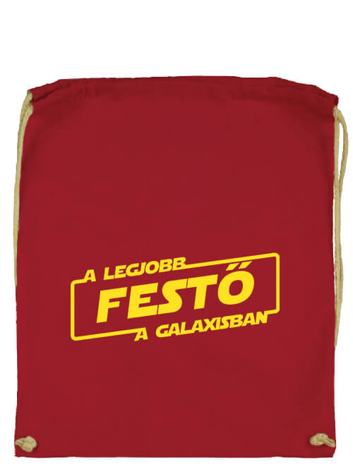 Tornazsák A legjobb festő a galaxisban piros