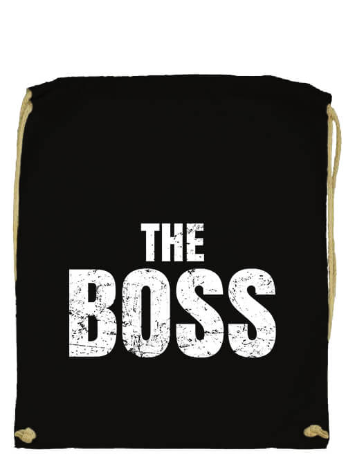 Tornazsák The boss főnök fekete