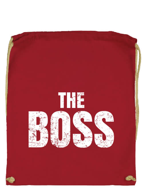 Tornazsák The boss főnök piros