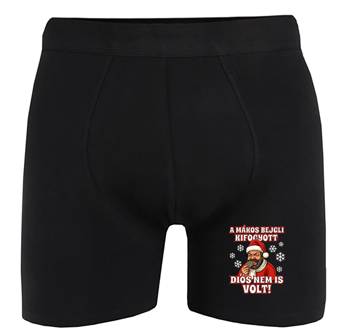 Boxer Bud Spencer bejgli Karácsony fekete