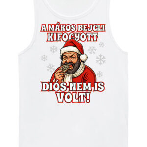 Bud Spencer bejgli Karácsony – Férfi ujjatlan póló