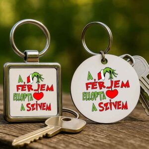 A férjem ellopta a szívem Grincs – Kulcstartó