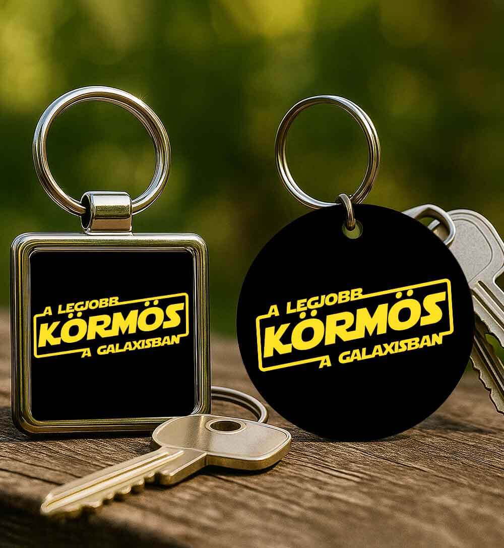 Kulcstartó A legjobb körmös a galaxisban