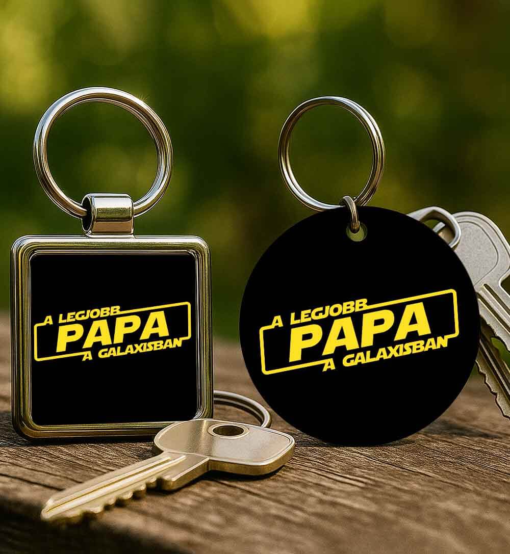Kulcstartó A legjobb papa a galaxisban