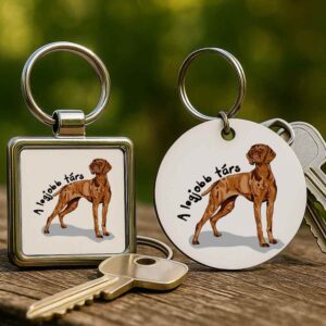 A legjobb társ vizsla – Kulcstartó