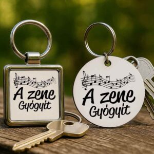A zene gyógyít – Kulcstartó