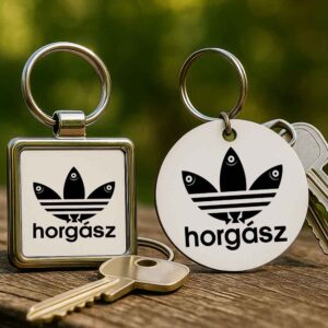Adidas horgász – Kulcstartó