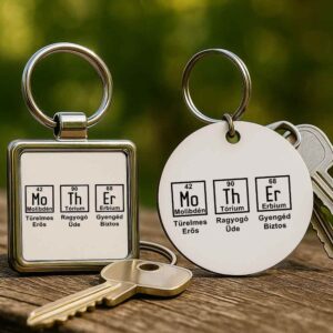 Anya kémia – Kulcstartó