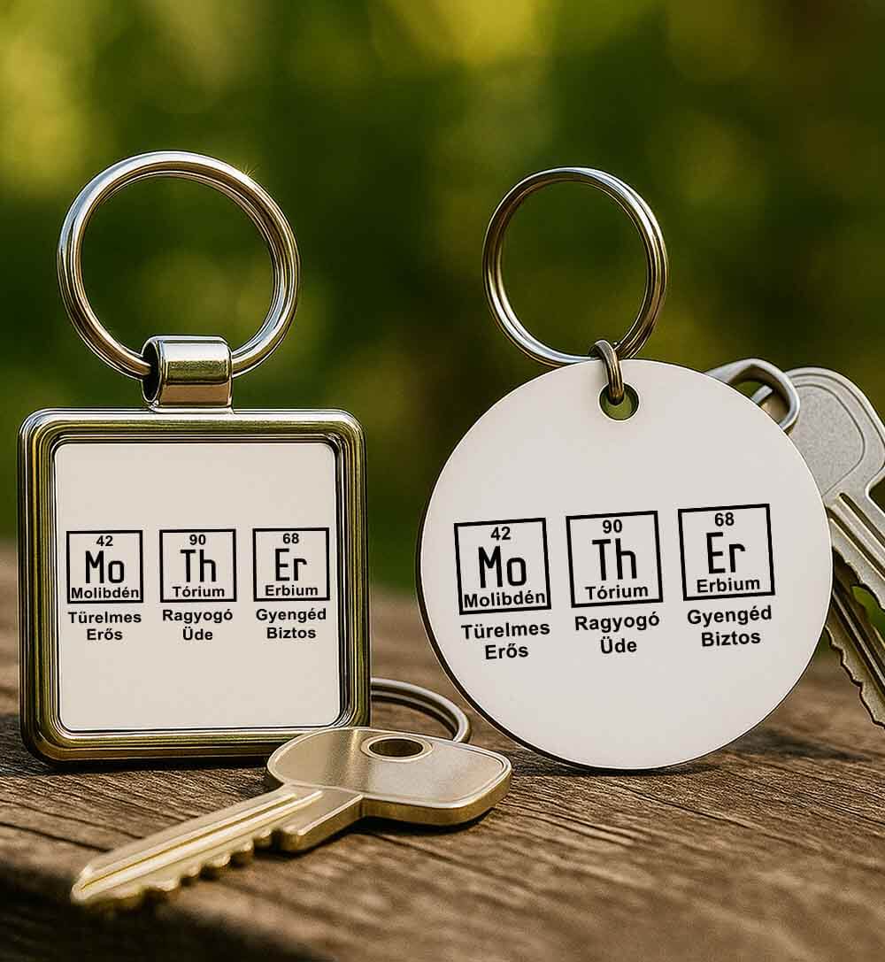 Kulcstartó Anya kémia