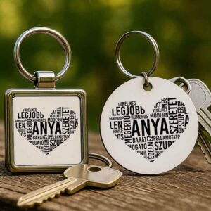 Anyai szív – Kulcstartó