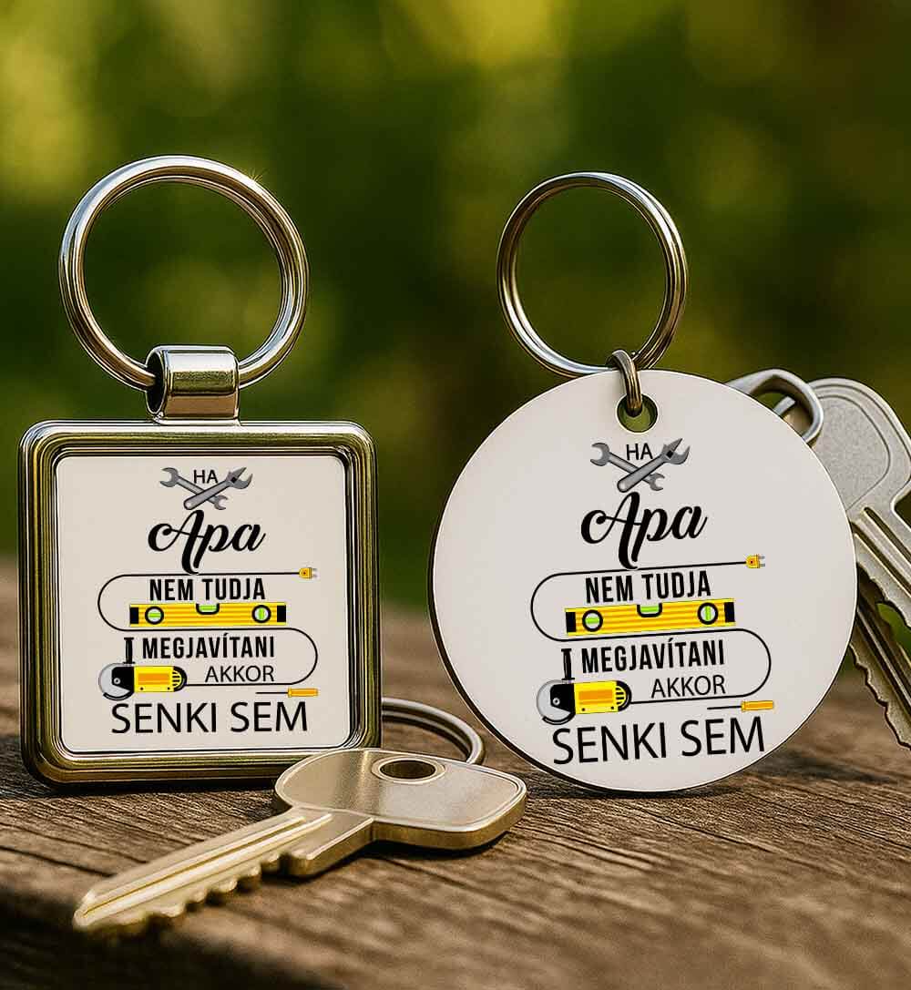 Kulcstartó Apa megjavítja